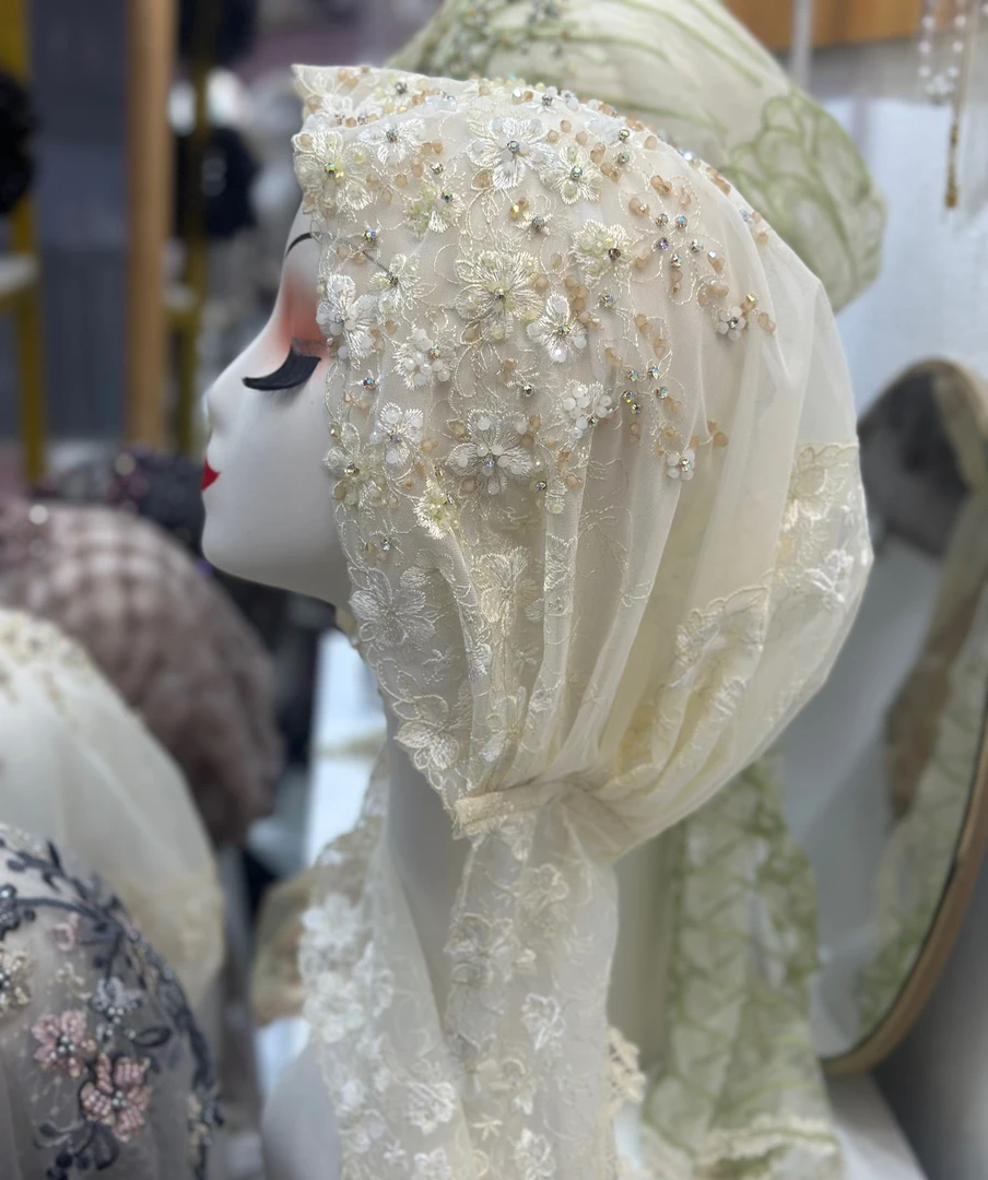 新款高级灰色披肩纱巾