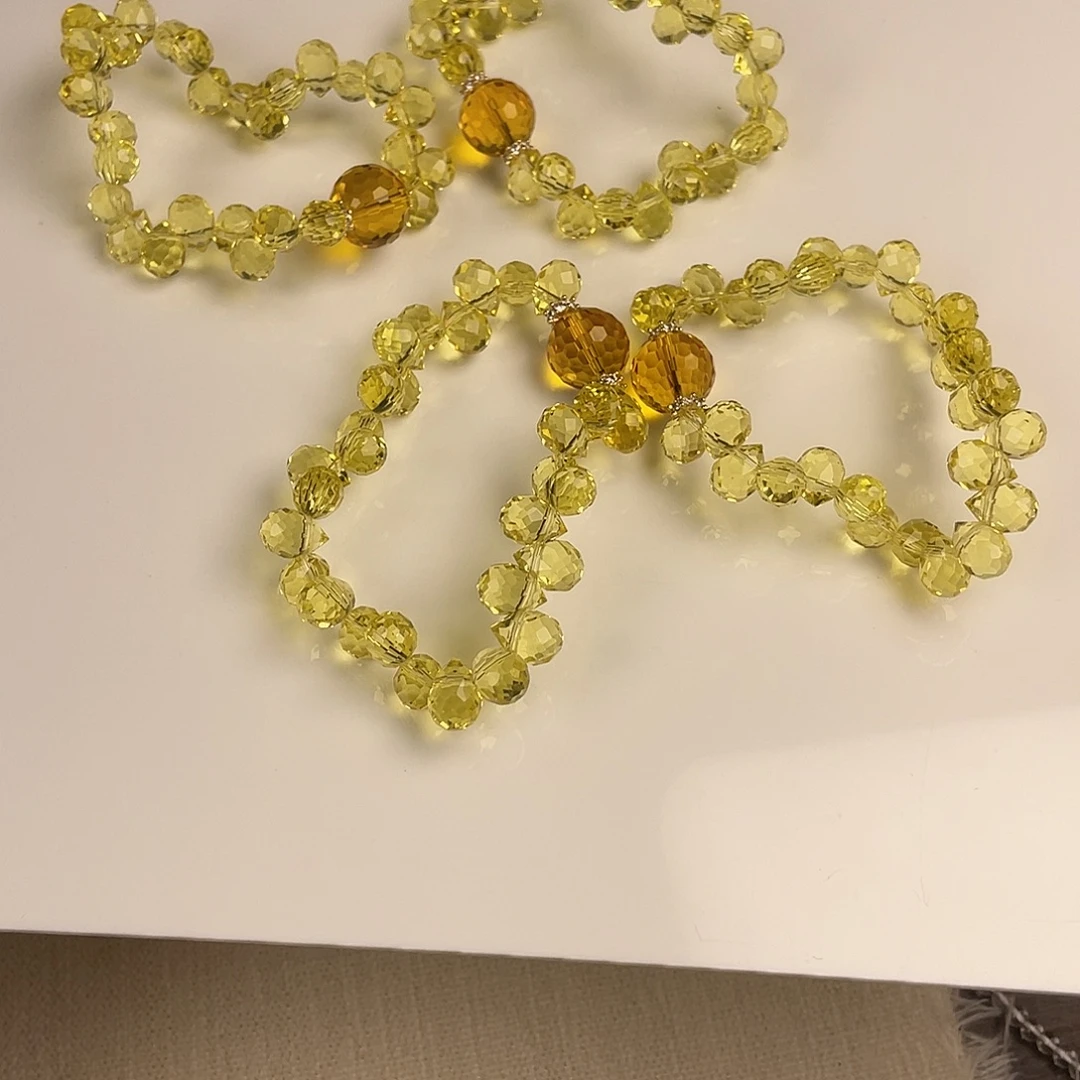非金属手串黄水水滴款