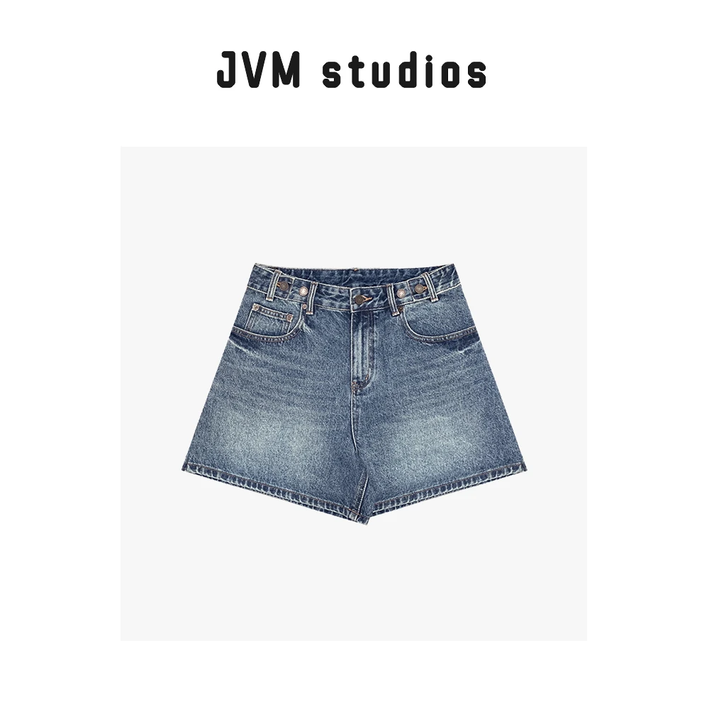 【佳姐专属】3019 - 新款JVM定制时尚百搭休闲潮流牛仔短裤6/17