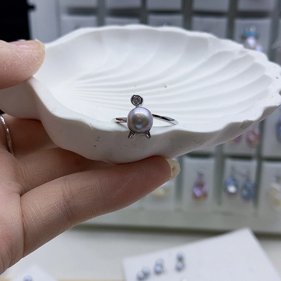 颈饰合金淡水珍珠