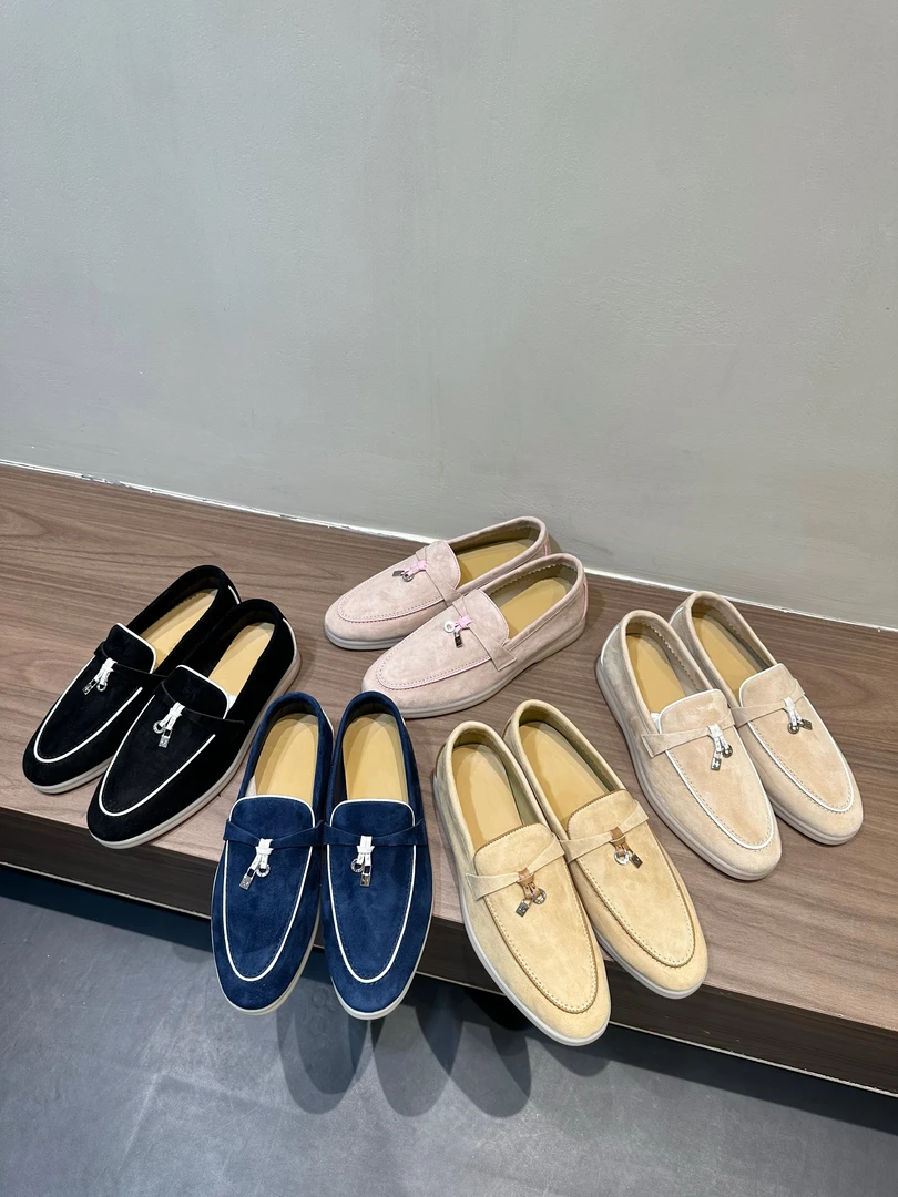 LP复古包边乐福鞋时尚厚底懒人鞋百搭舒适女士单鞋YY