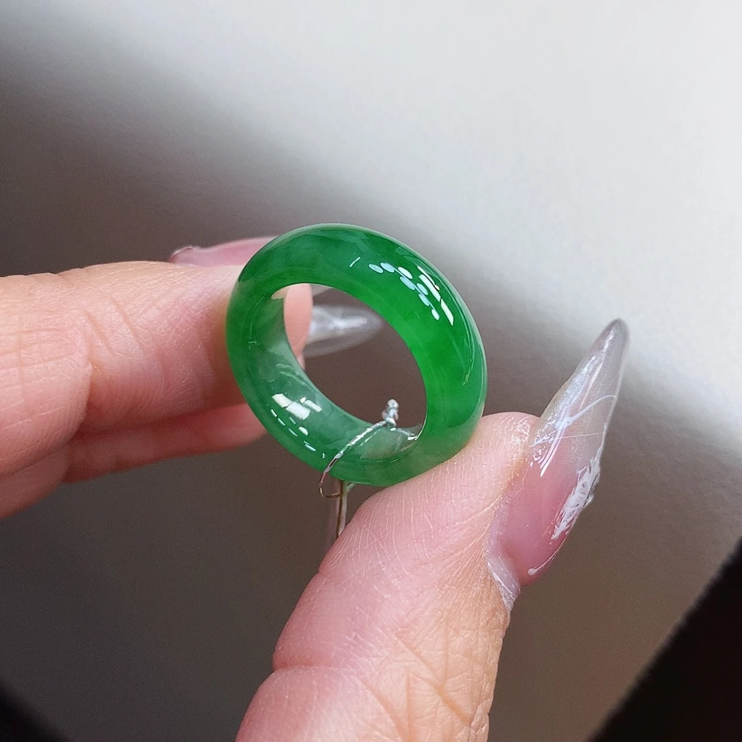 翡翠戒指未镶嵌11号