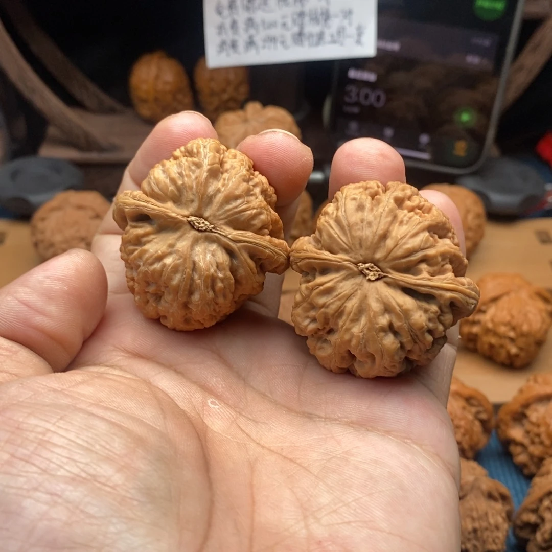 ****文玩核桃把件40大粗筋