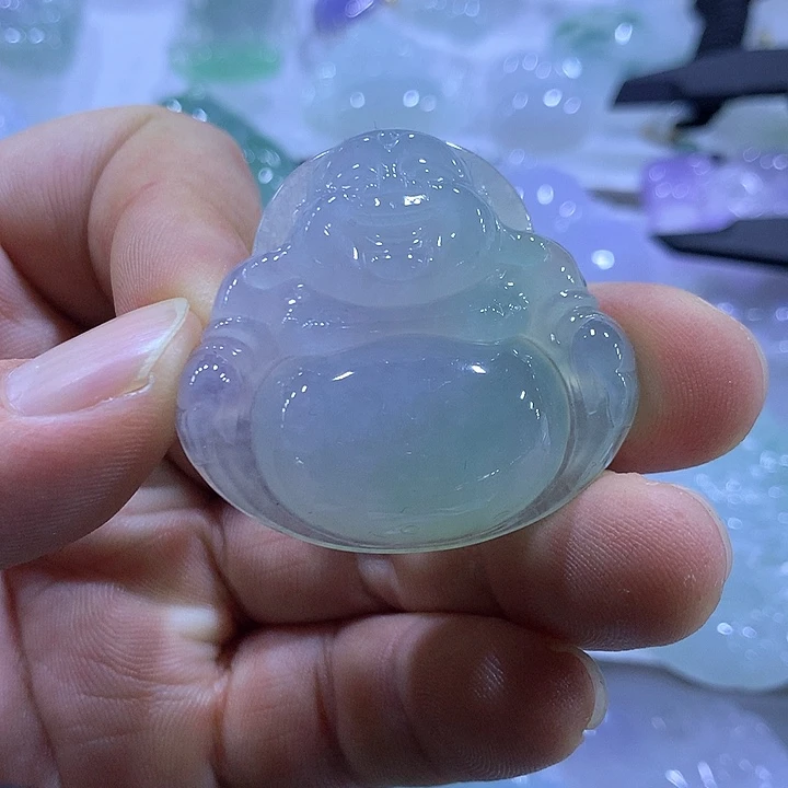 颈饰未镶嵌翡翠天然翡翠A货吊坠