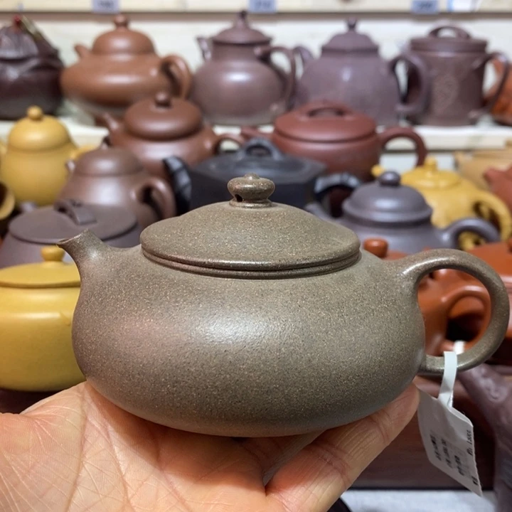 茶壶紫砂微瑕处理一把
