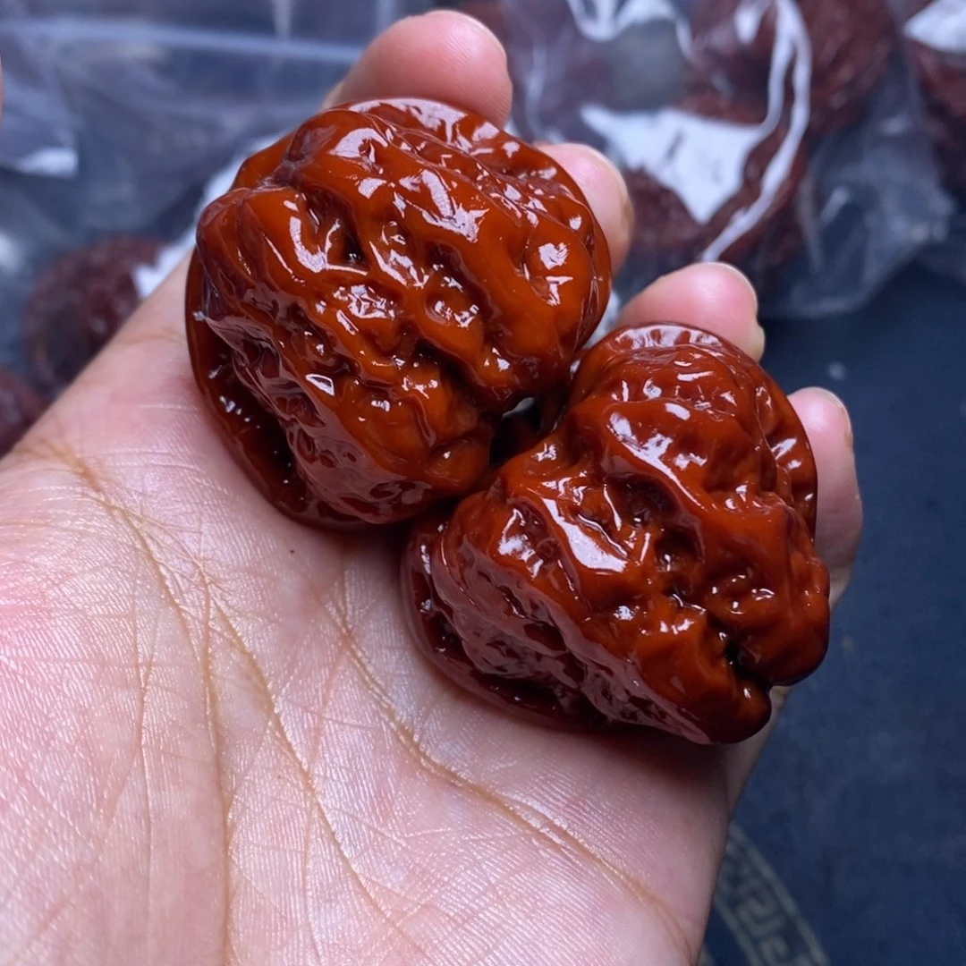 文玩核桃吊坠蛤蟆头41 黑的