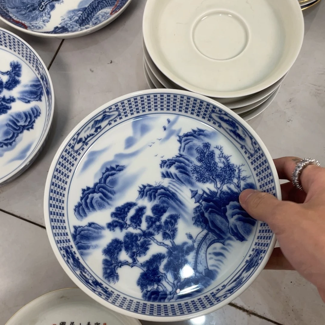 陶摆件景德镇山水壶承jjj