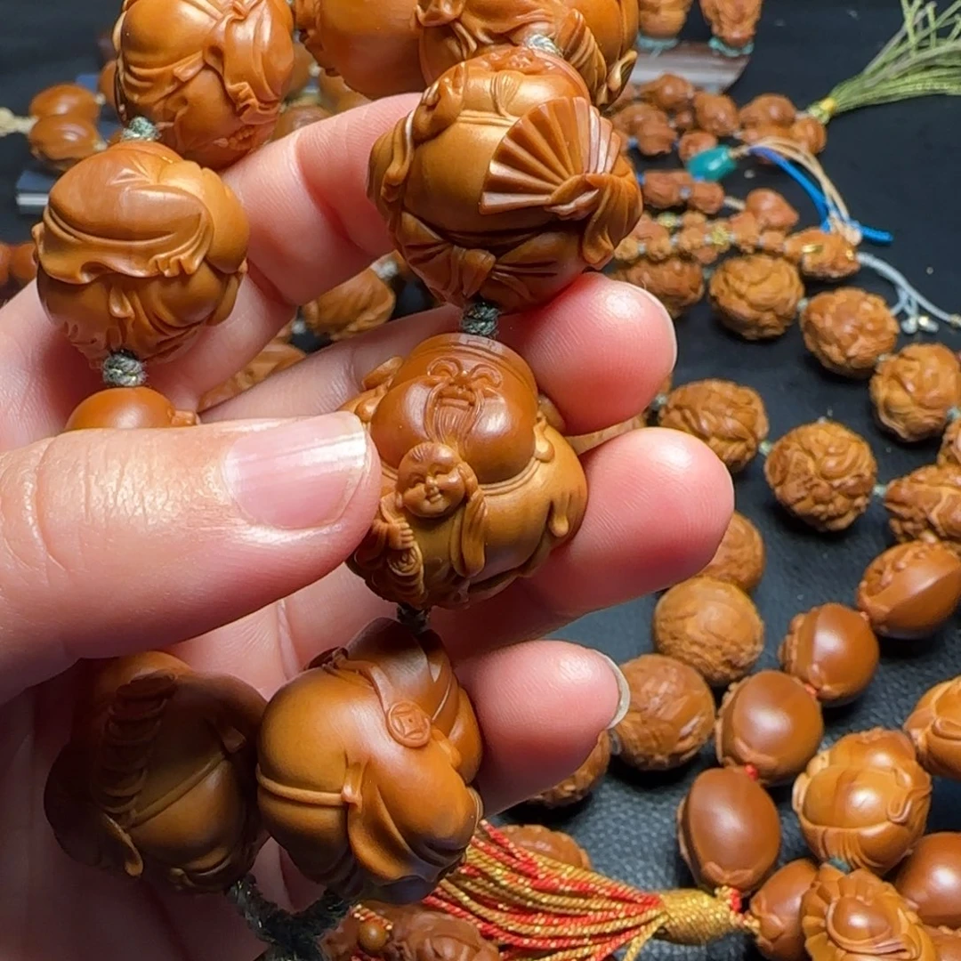 大***懿手串/手链橄榄核四花财弥