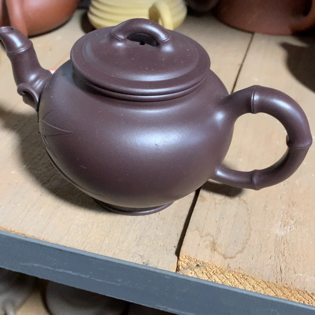 紫砂茶壶活*松原矿手工97
