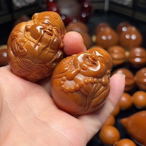 手串/手链橄榄核财迷一对68