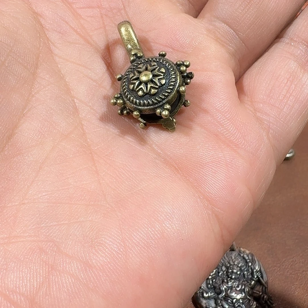 地***子藏传文玩配饰配饰