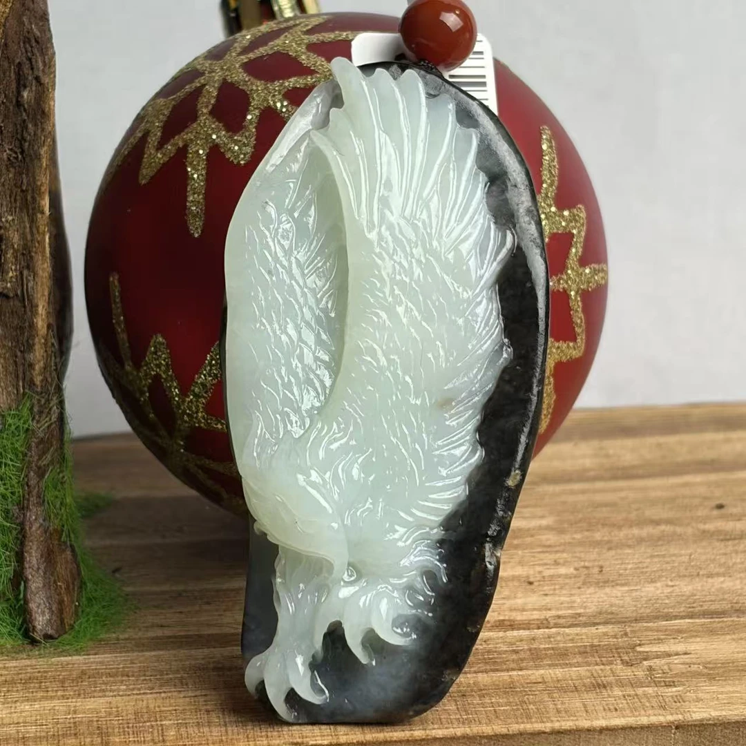 大鹏展翅玉佩D028