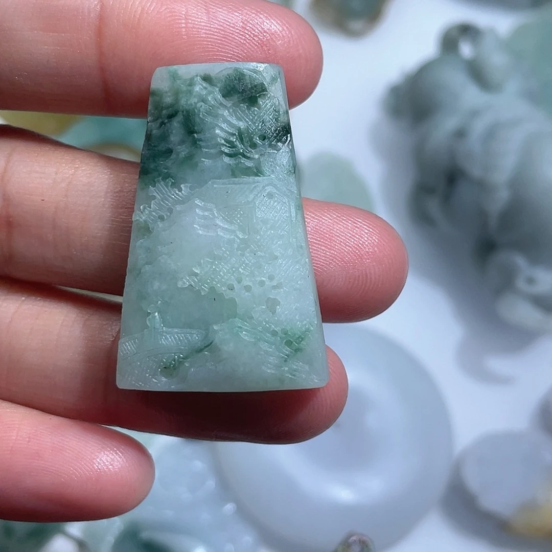 定制翡翠未镶嵌是