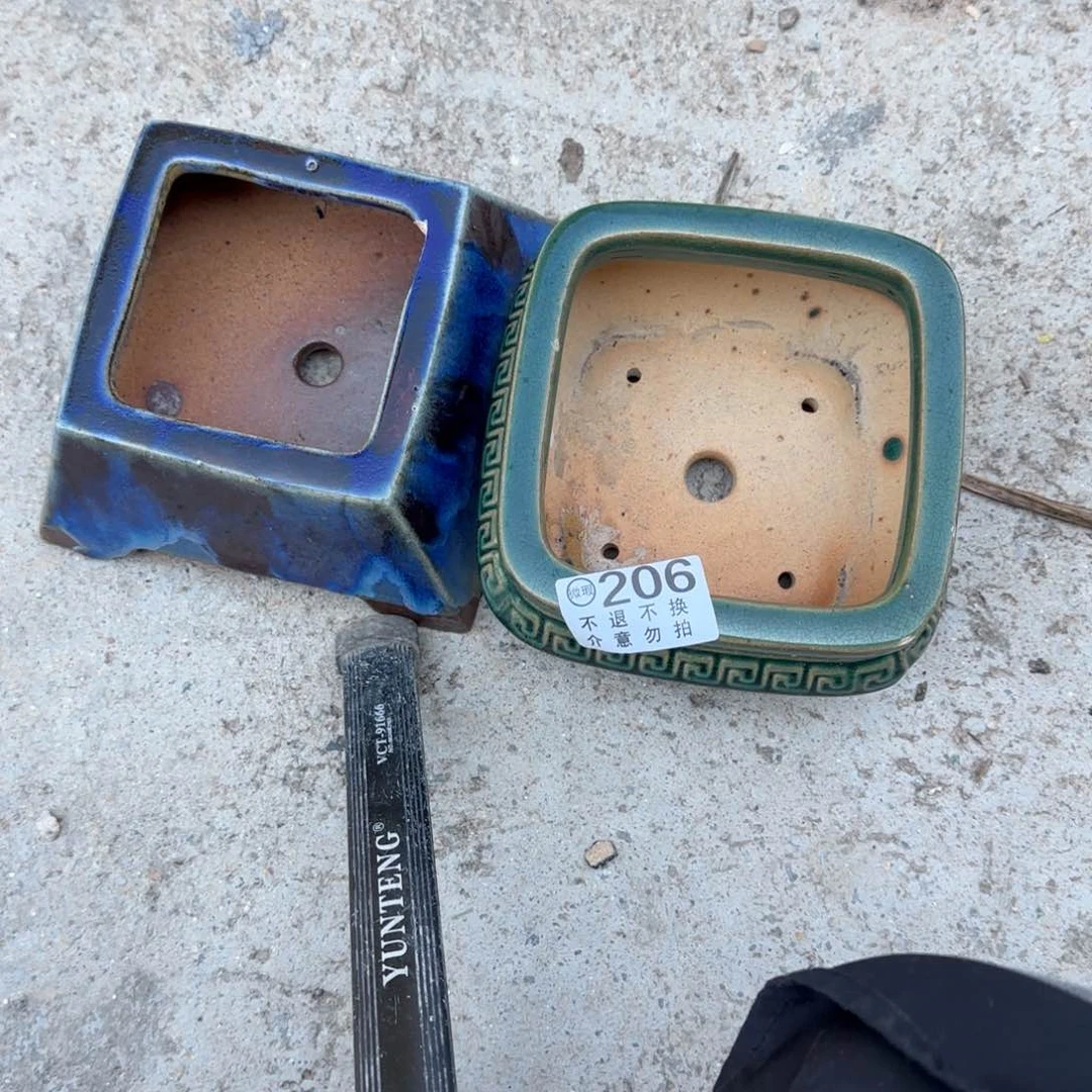 紫泥花盆乌*人206 瑕疵品