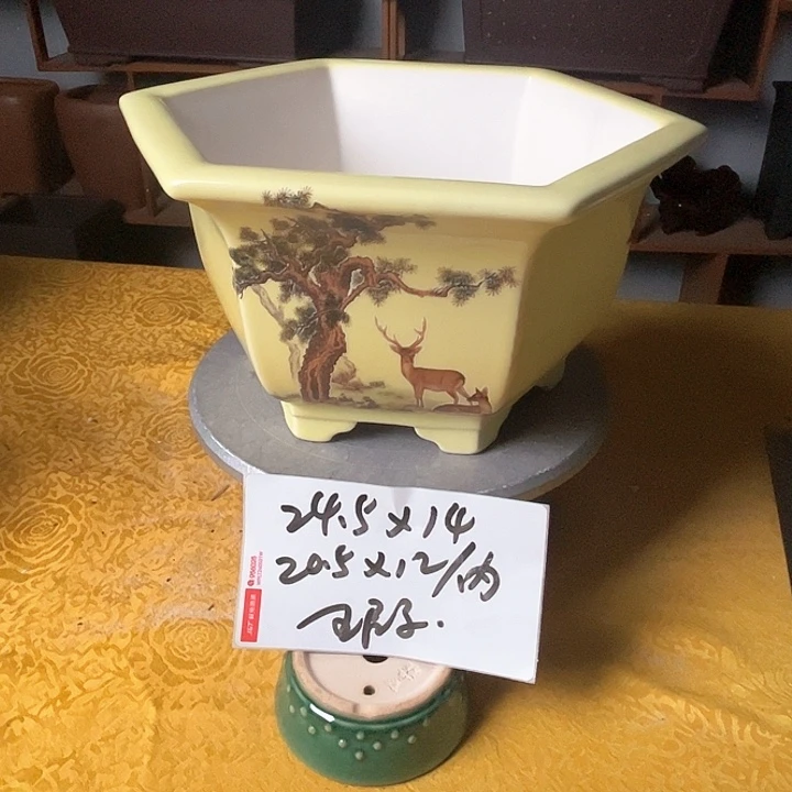 紫砂花盆紫砂花盆