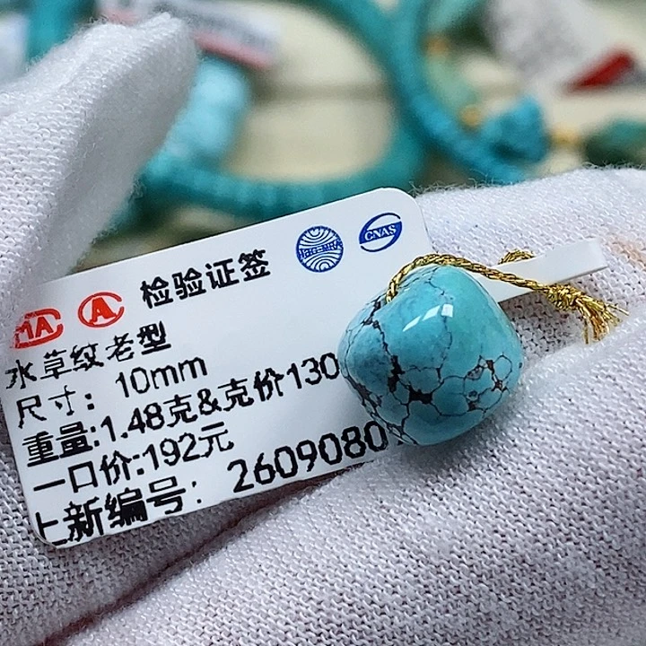 未镶嵌绿松石珠宝奇石