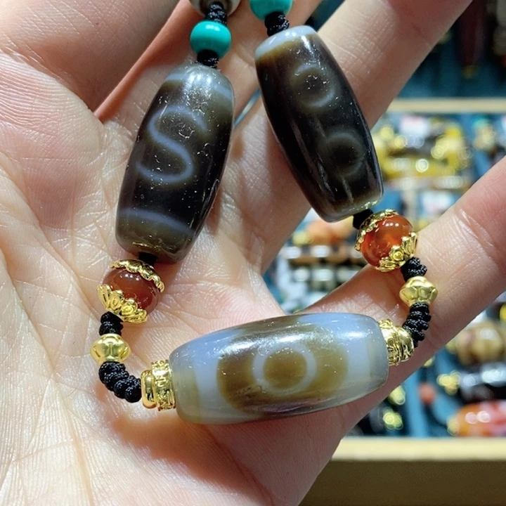 玛瑙/玉髓颈饰合金33