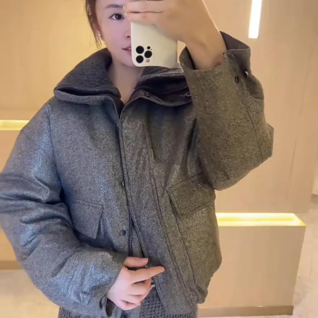 99新 Brunello Cucinelli/布鲁内洛·库奇内利 BC短款羽绒服 40码