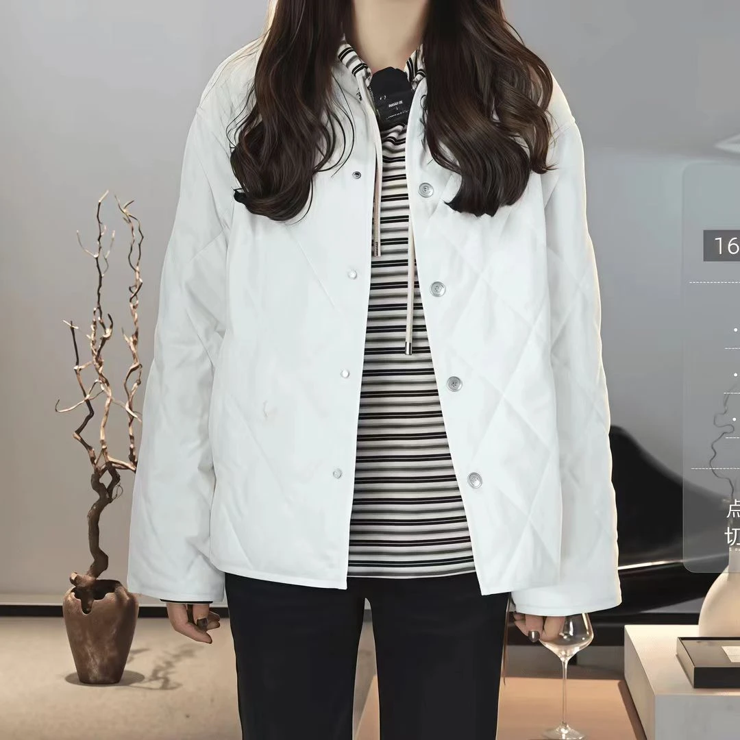 专柜同款2025秋冬新款百搭新雪丽棉服外套女140051-1105063