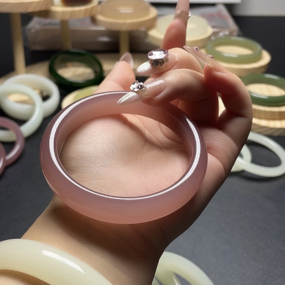 福***贝54➕圈口正圈葡萄紫手镯