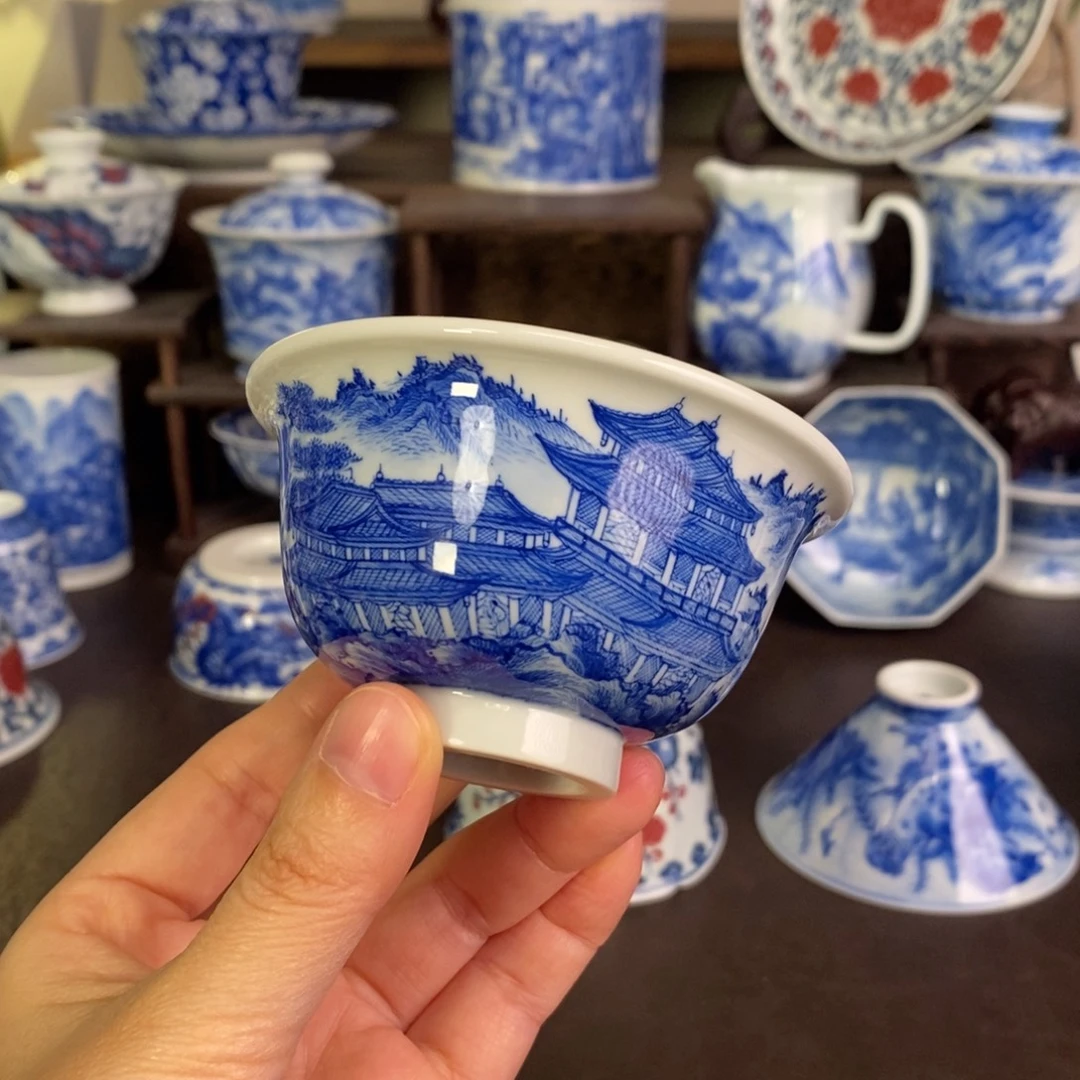 景德镇陶瓷手工手绘