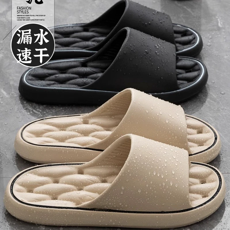 透气凉爽拖鞋男女款夏季居家洗澡防滑老爹鞋时尚休闲鞋潮流男鞋