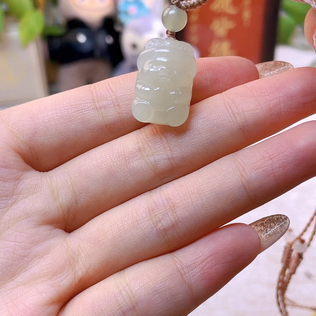张****和田玉未镶嵌吊坠(赠链)