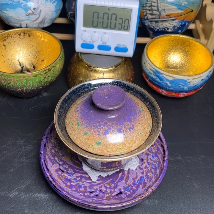 茶盏用****6主播家的大漆真漂亮！