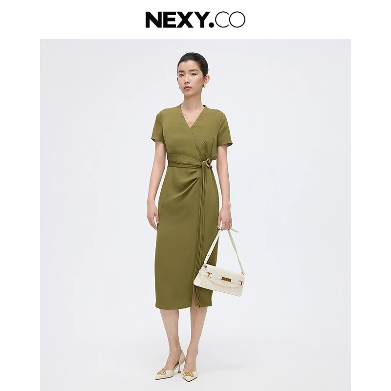 【婷婷专属】NEXY.CO/奈蔻连衣裙XF06068E5