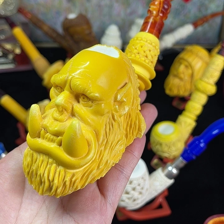 海泡石烟斗超大号凯南兽人特价