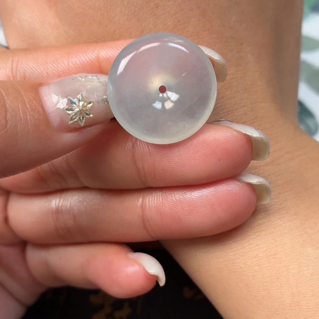 定制翡翠未镶嵌平安咯