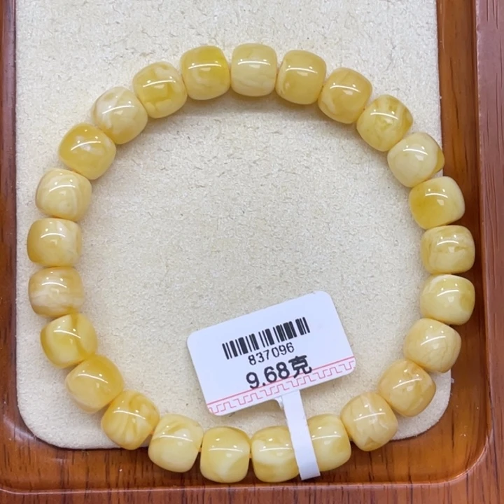 蜜蜡未镶嵌手链蜜蜡