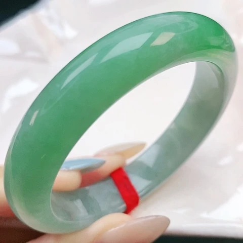 未镶嵌手镯翡翠52圈口080939