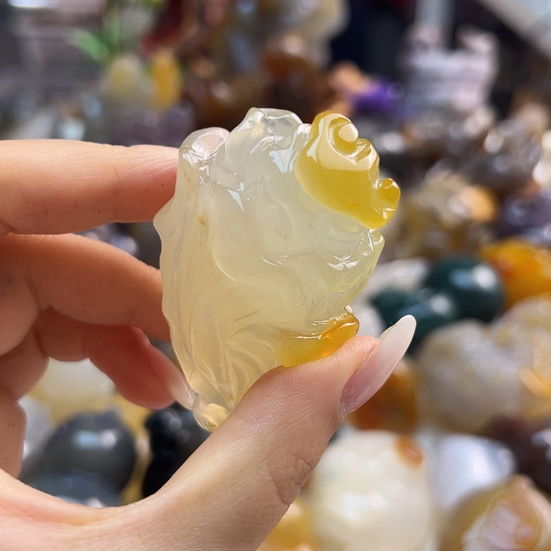 玛瑙/玉髓未镶嵌颈饰