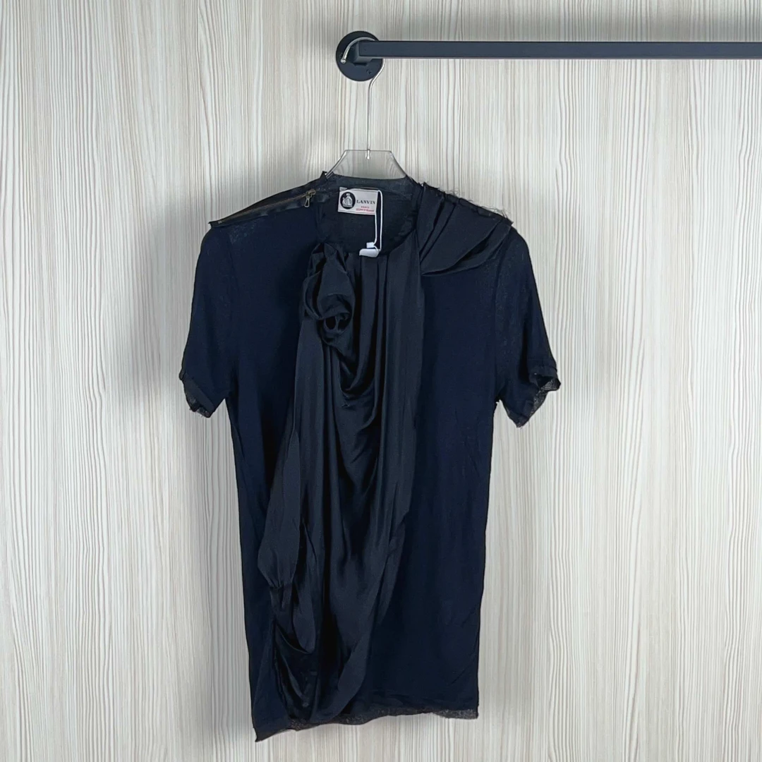 99新 LANVIN  短袖 尺码S成色看直播 GSS26380