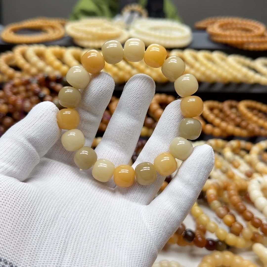 菩提根/象牙果手串12×13 5年 鬼工