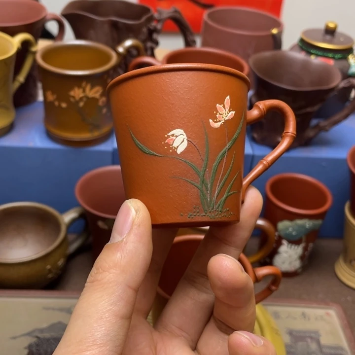 紫砂茶杯紫砂主人杯80cc