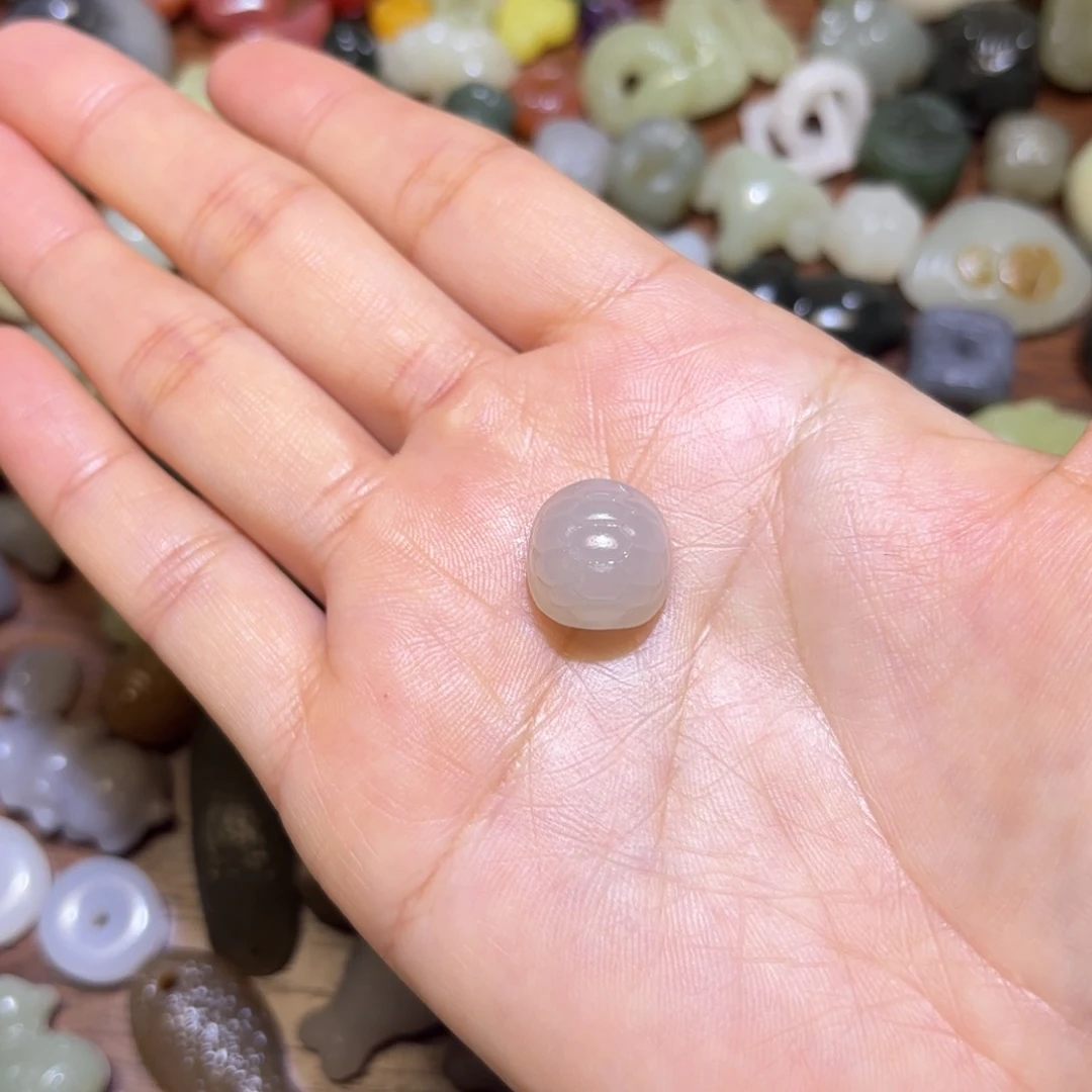 和田玉珠宝半成品未镶嵌*️****