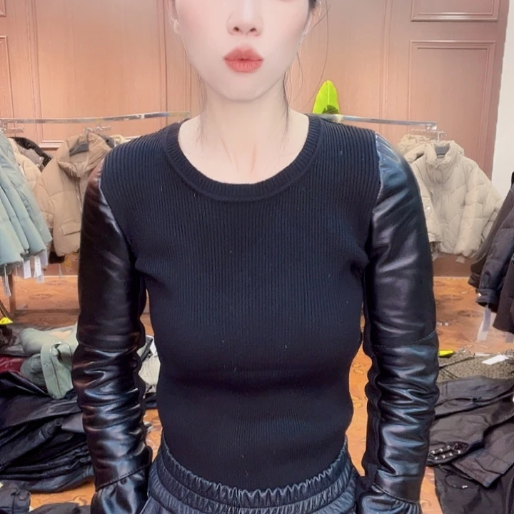 90……150斤皮袖小衫