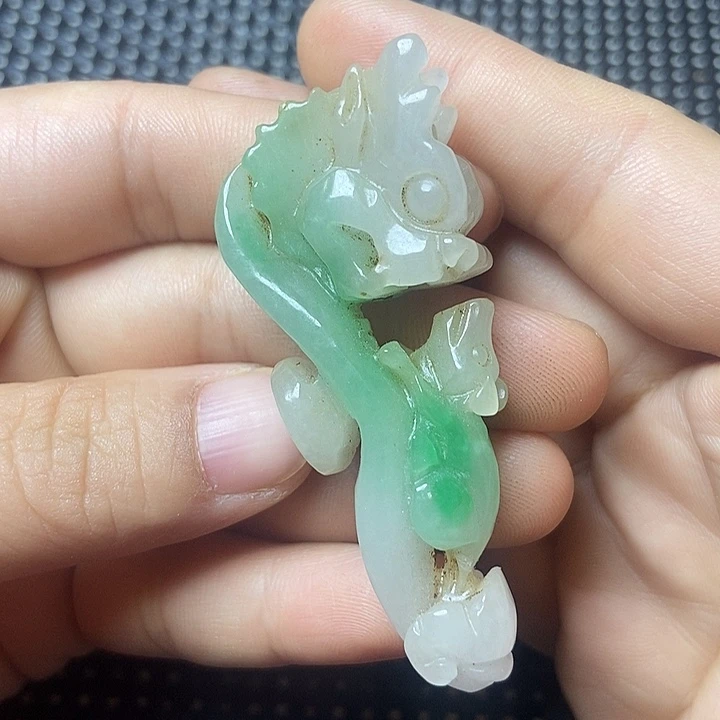 白玉菩提吊坠精品文玩