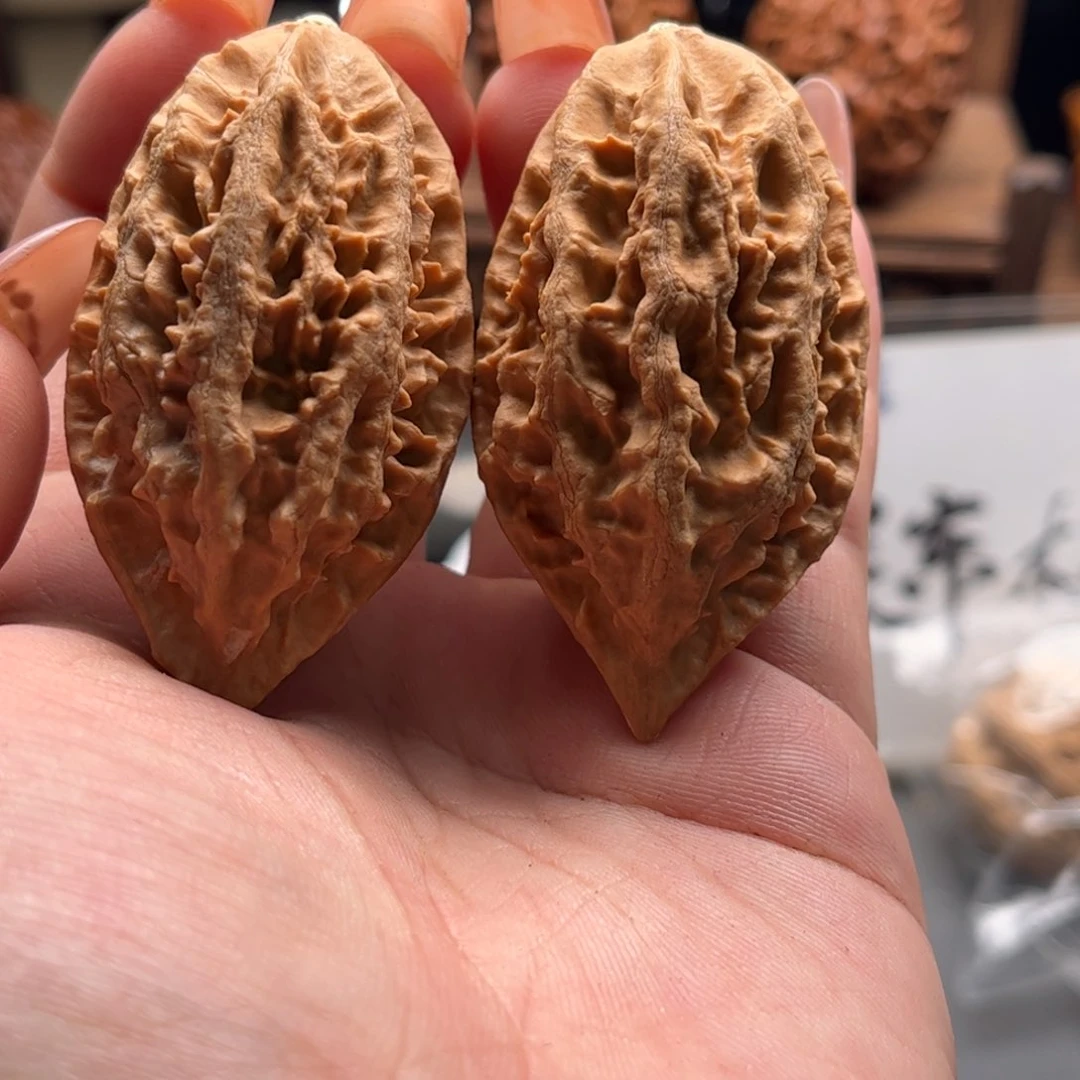 文玩核桃把件关东木子家楸大胖80