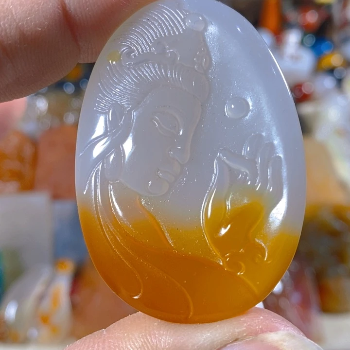 玛瑙/玉髓未镶嵌颈饰