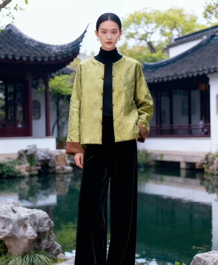 【棉服】宝箱--新中式加棉设计师高定轻奢宽松休闲复古国潮百搭