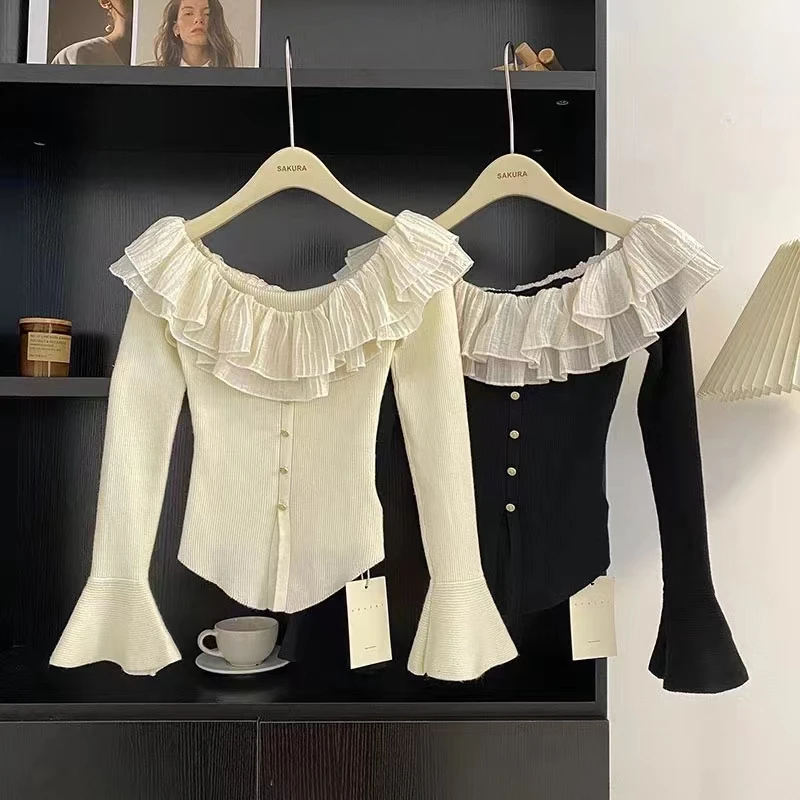 小众款时尚春装迷人小清新百搭衬衫