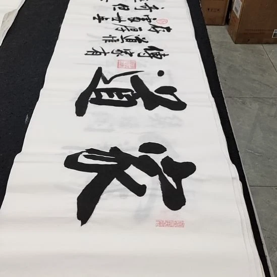 翰墨白武坤老师作品一副