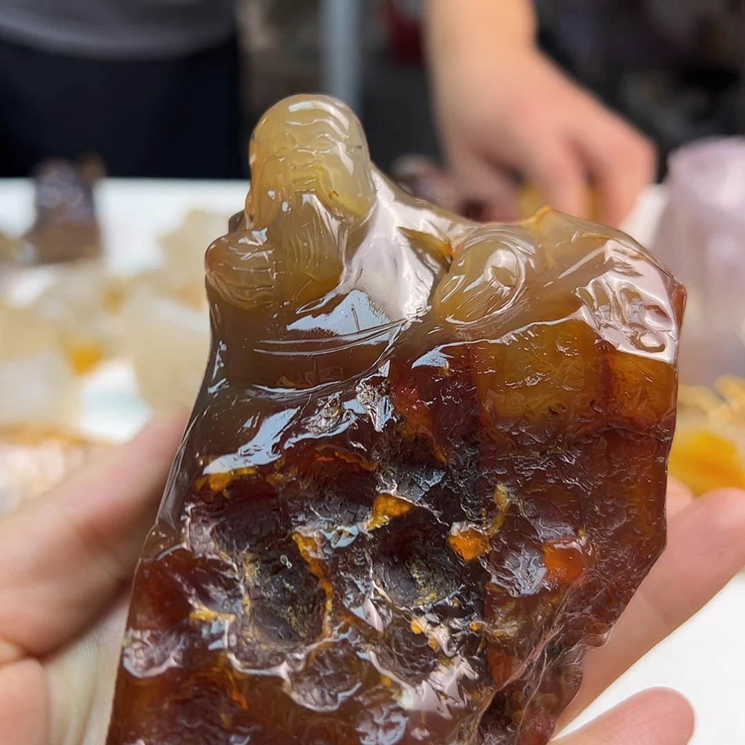 玛瑙/玉髓未镶嵌颈饰