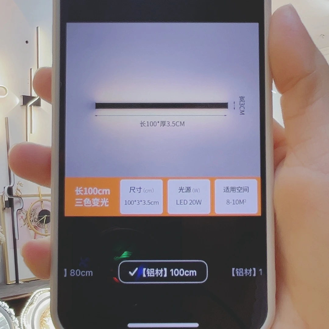 CB13 黑色1.2米三色变光 1个