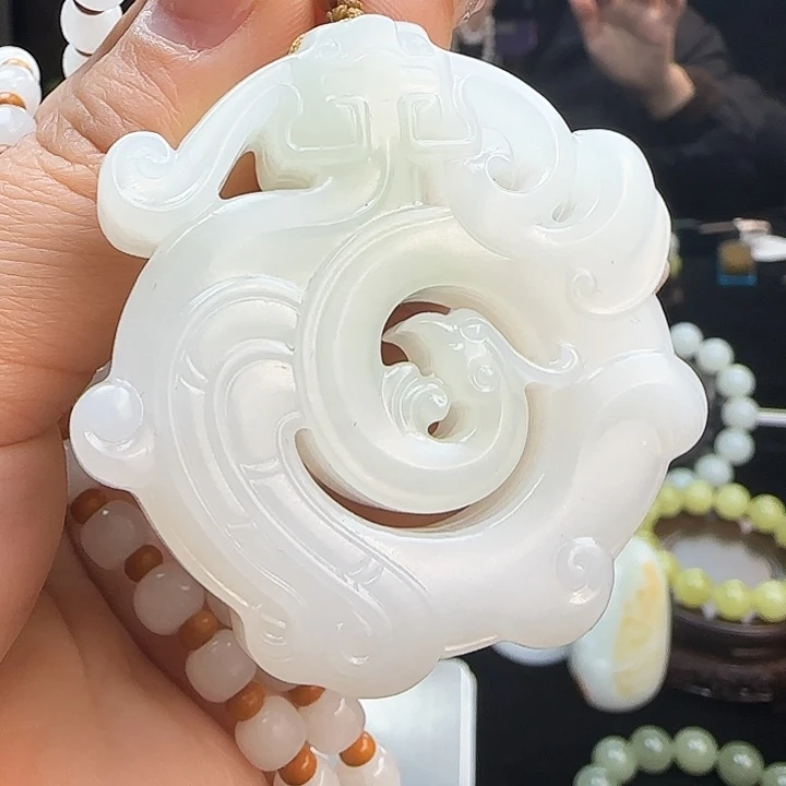 和田玉挂件未镶嵌定制发货