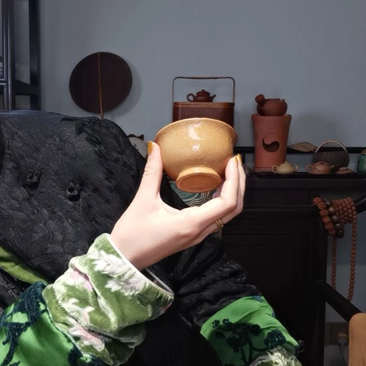 【闪购商品】紫砂茶壶主人杯手磨降坡