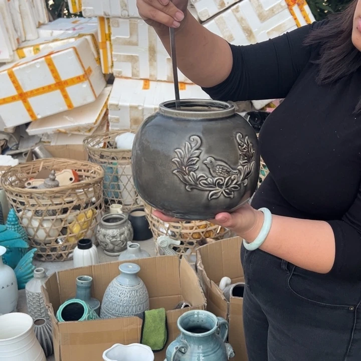 瓶高度16厘米口径10厘米微瑕捡漏